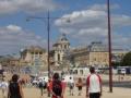 The entrace is huge, wide and impressive