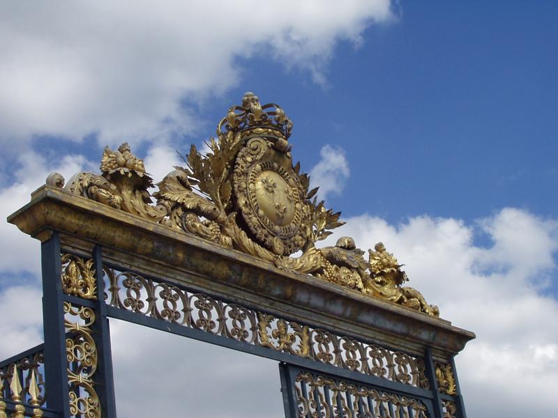 Closer look of the main gates