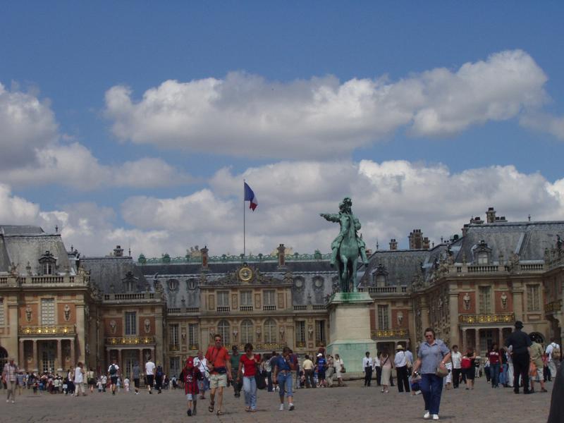 Statue of Louis XIV.