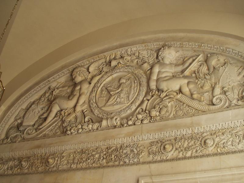 Detalle de las decoraciones.