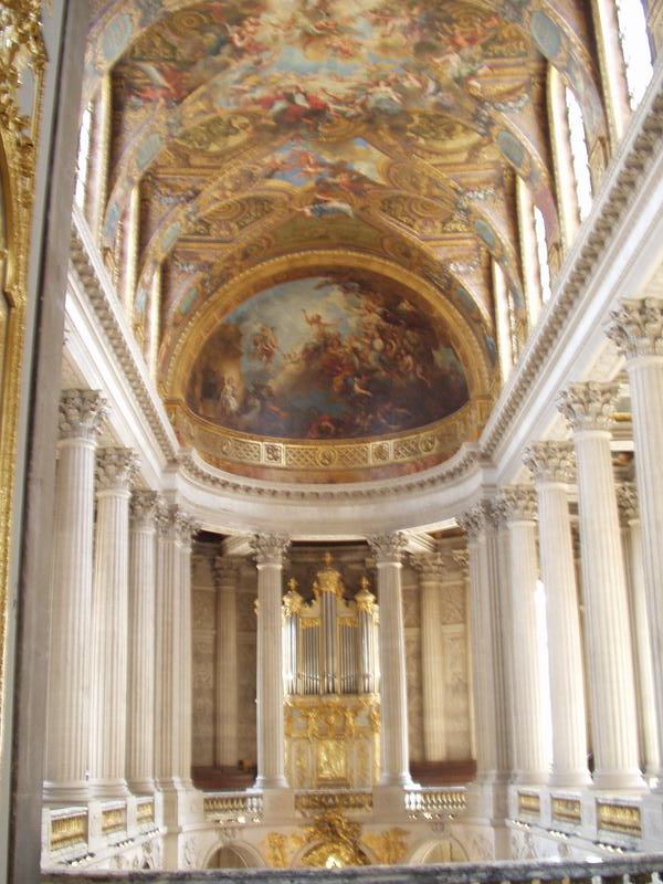 Upper part of the chapel.