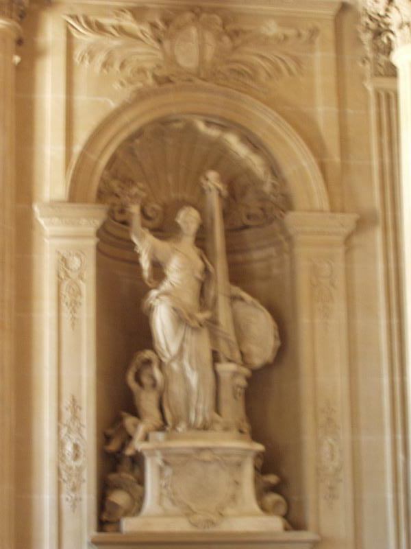 Scultpure in one of the rooms.