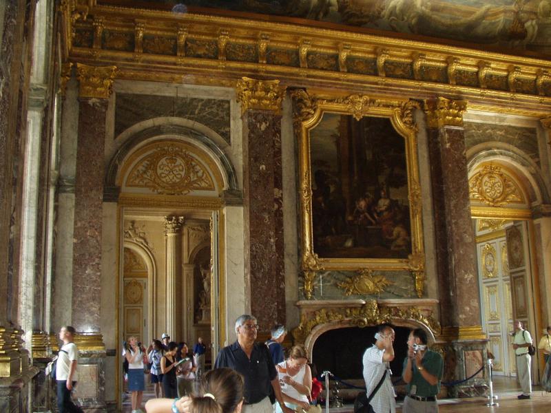 One of the palace rooms.