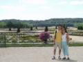 Me and my mother in the gardens of Versailles