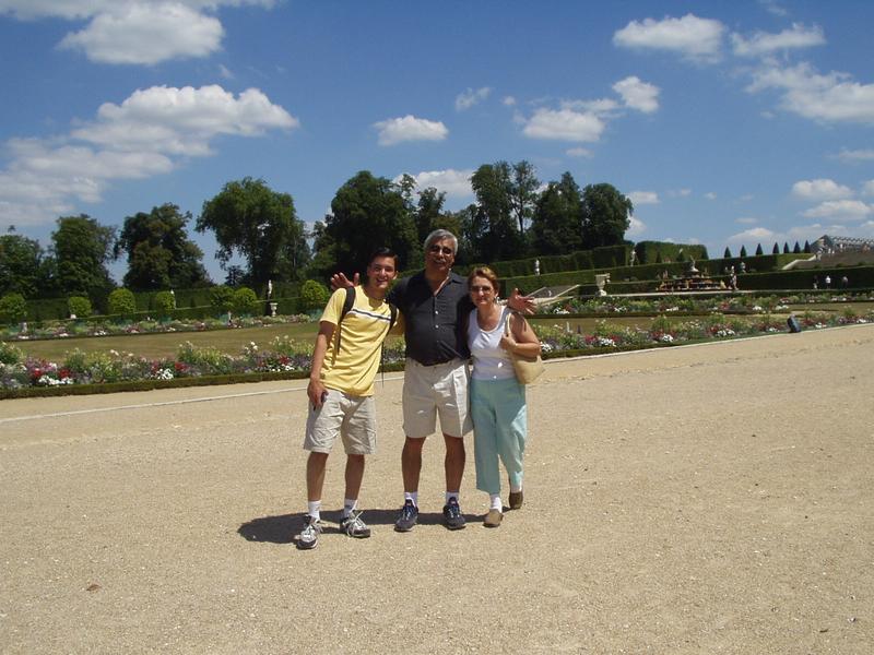 Finally the three of us together for a picture!