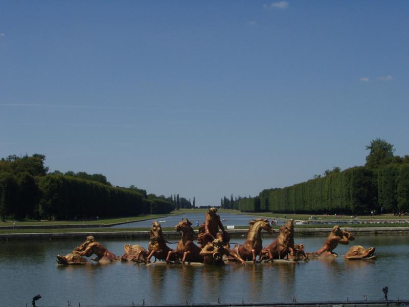 La famosa fuente de Neptuno.