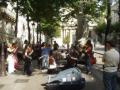 Students from the Conservatory. We bought their CD!