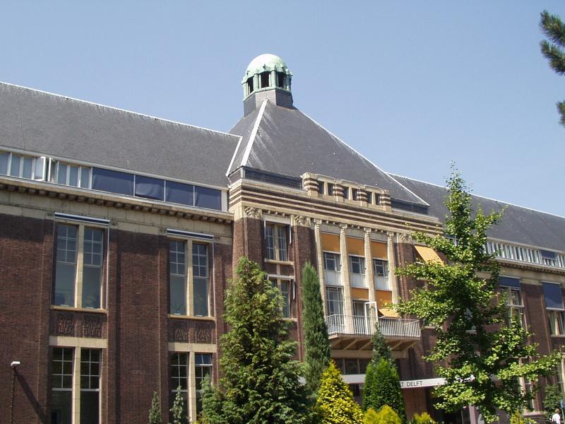 Rear entrance main building