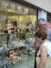Viendo relojes suizos originales.