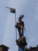 Estatua conmemorativa de una batalla.