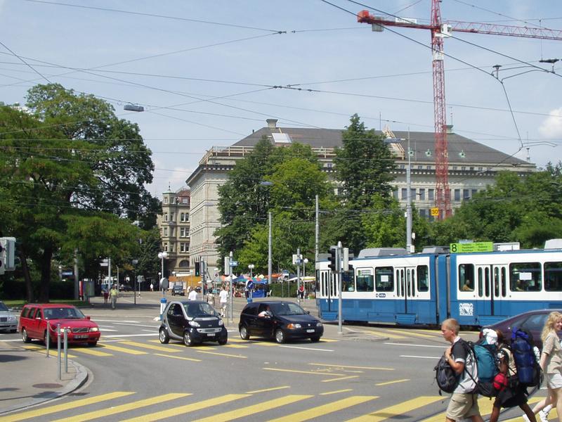 Vista de una intersection.
