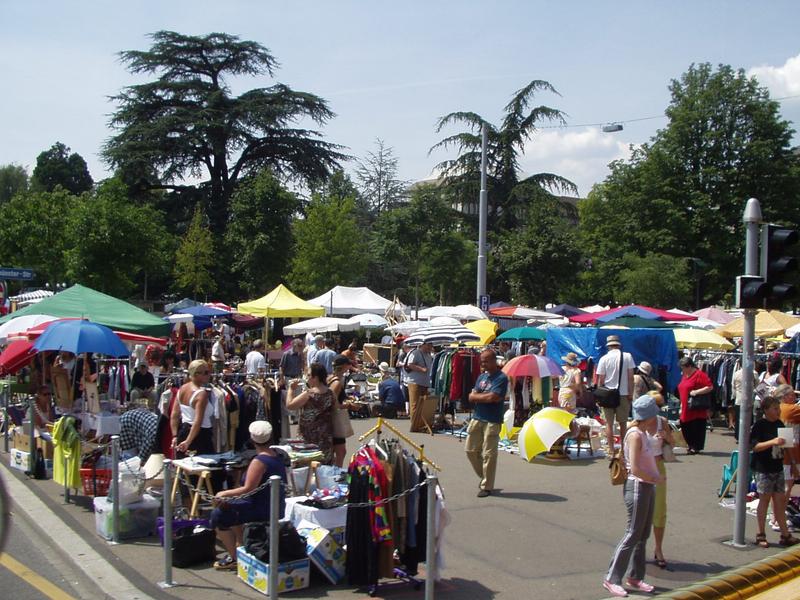 Mercado de las pulgas.