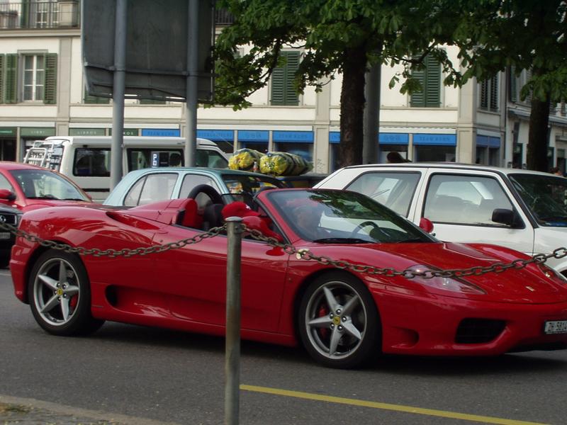 Ferrari. Buenos carros, capisci?
