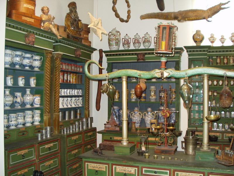 It's a pharmacy from the XVIII century.