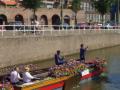 This boat parade travels through several cities...
