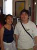 Andrea and Sanny at Delft central station
