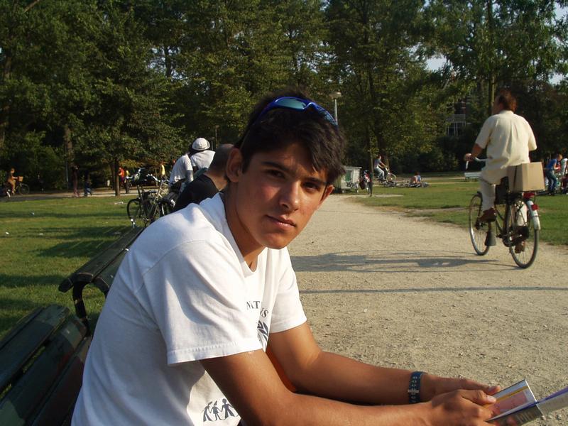Pablo at the Vondelpark