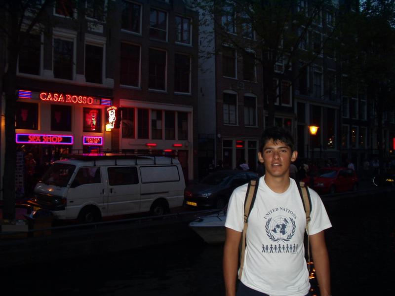 Pablo in the Red Light District