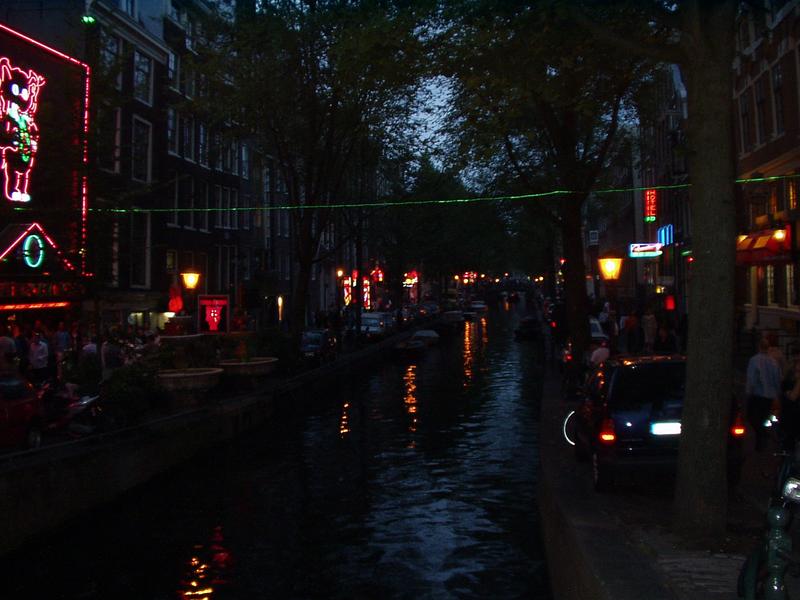 Night view of this area
