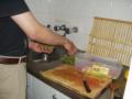 Getting ready the fruit salad