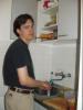 Juan in his kitchen