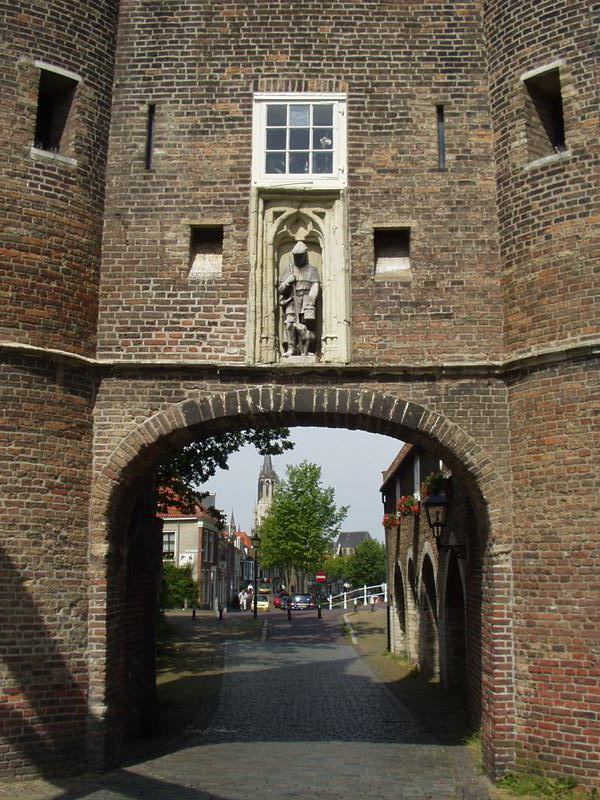 Close-Up of the port