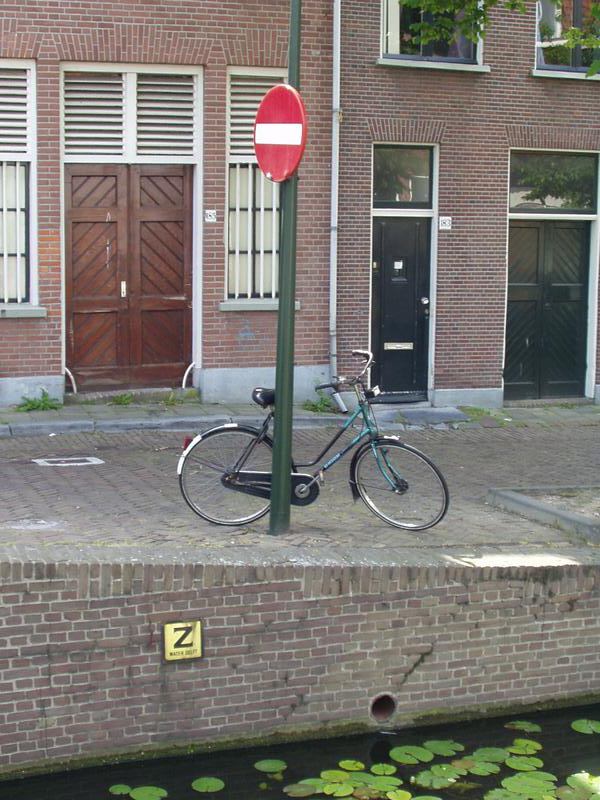 Wrong way... except for bikes