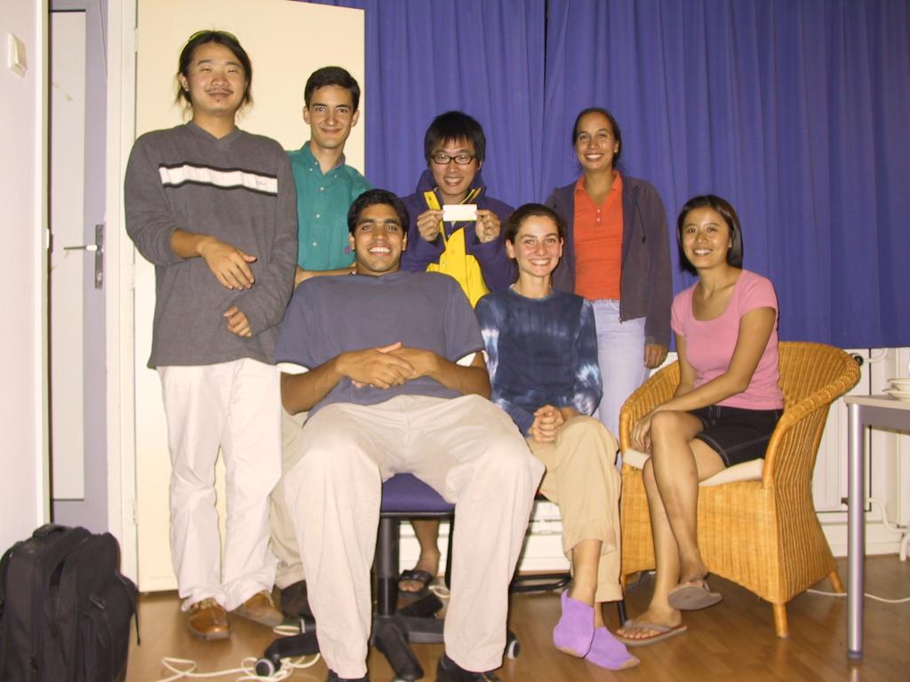Hui Xiaxi, Juan, Jason, Elizabeth, Parag, Ceren and Hsiu Yen