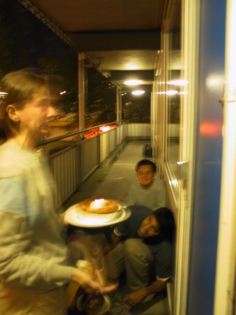 Thursday 11:00 pm. Everybody getting ready to knock at my door...