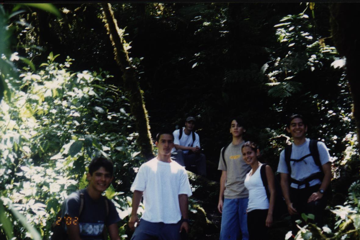 El Team-Delta en Volcan Barva
