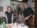 Mariela, Julio y Jorge.